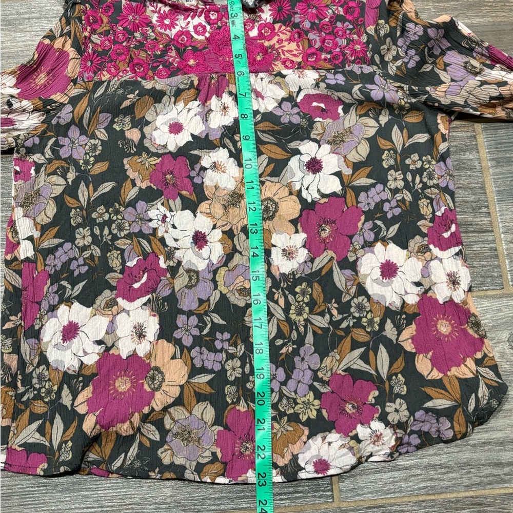Adorable Boho Peasant Blouse by Savanna Jane! Size Medium - Picture 10 of 11
